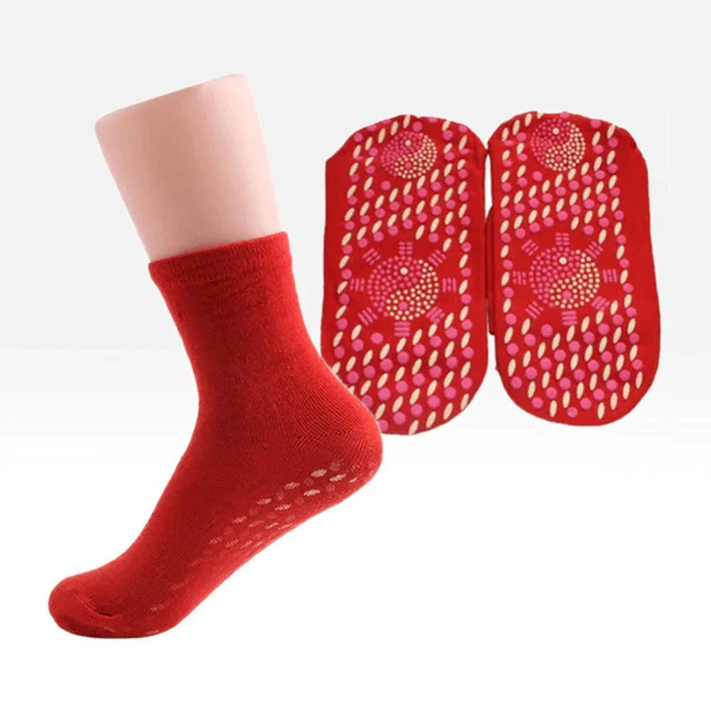 Self-Heating Tourmaline Physiotherapy Socks | Buy 1+1