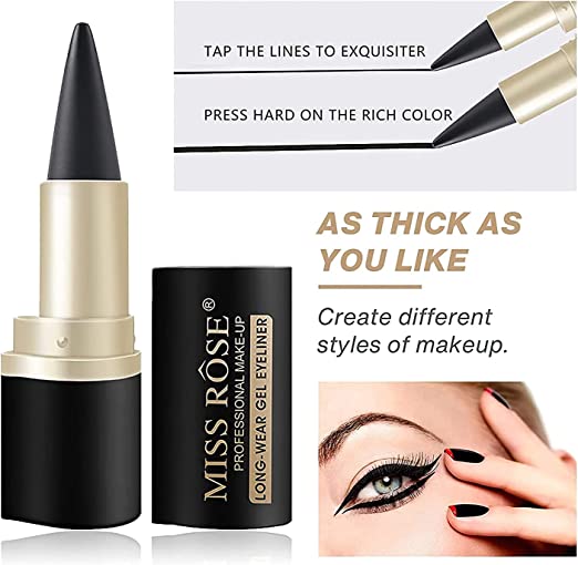 Miss Rose Waterproof Eyeliner | 1+1 FREE