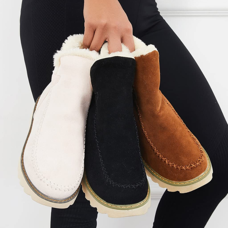 Winter Suede Ankle Boots