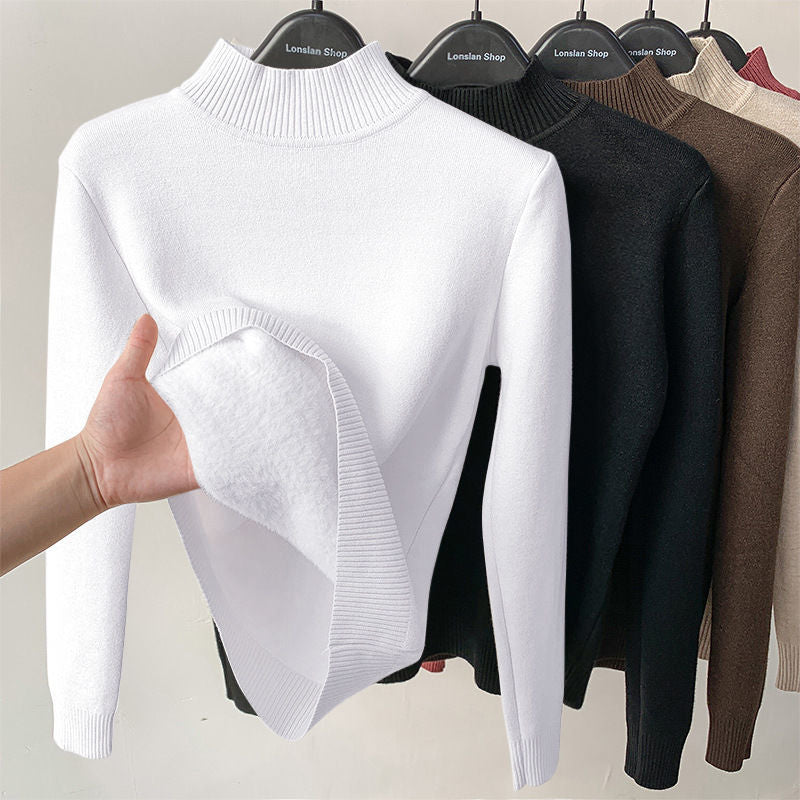 Winter Thick Fleece Bottoming Shirt