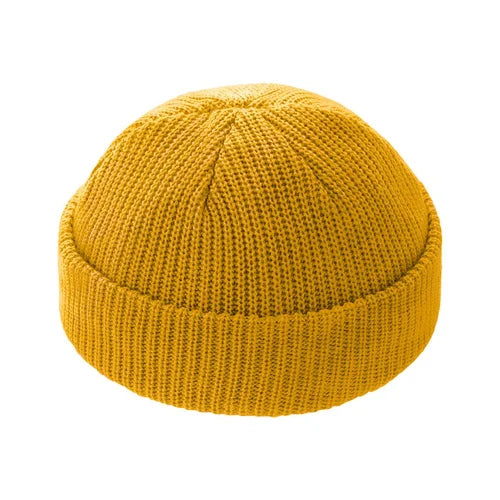 Knitted Unisex Fisherman Beanie