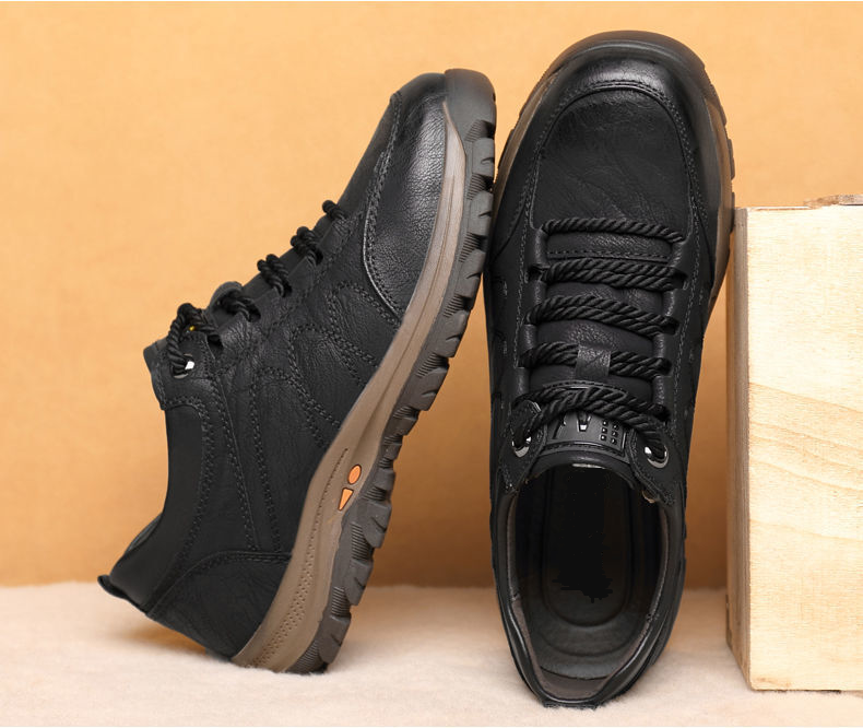 Winter Leather Anti-Skid Shoes