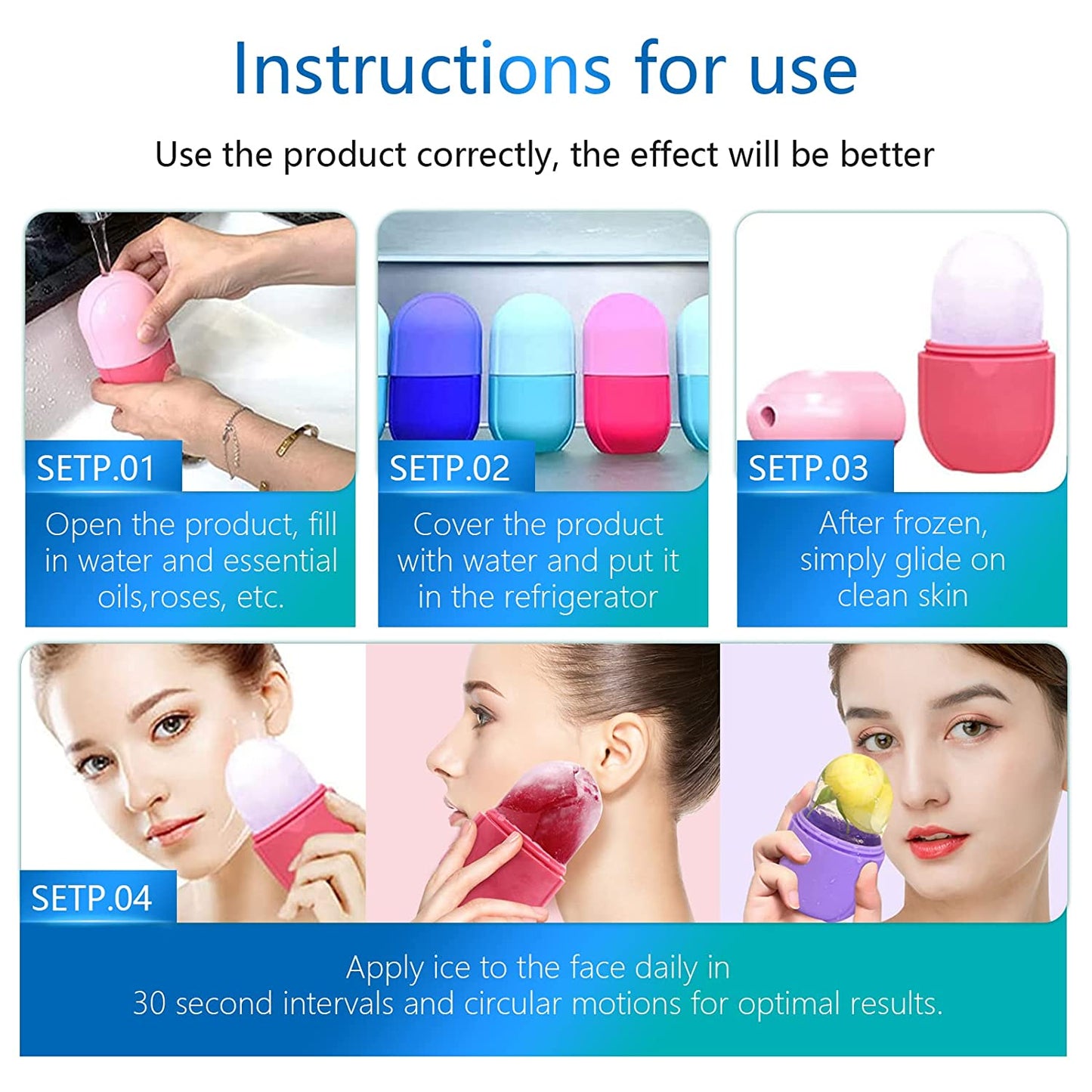 Beauty Ice Face Roller